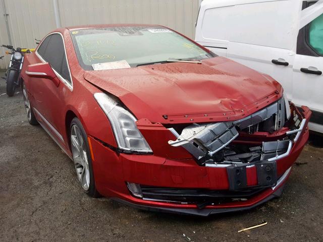 1G6RR1E4XEU601224 - 2014 CADILLAC ELR LUXURY RED photo 1