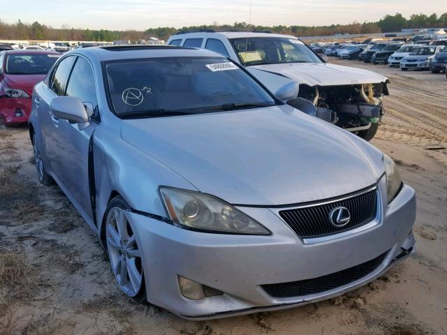 JTHBE262475016969 - 2007 LEXUS IS 350 SILVER photo 1