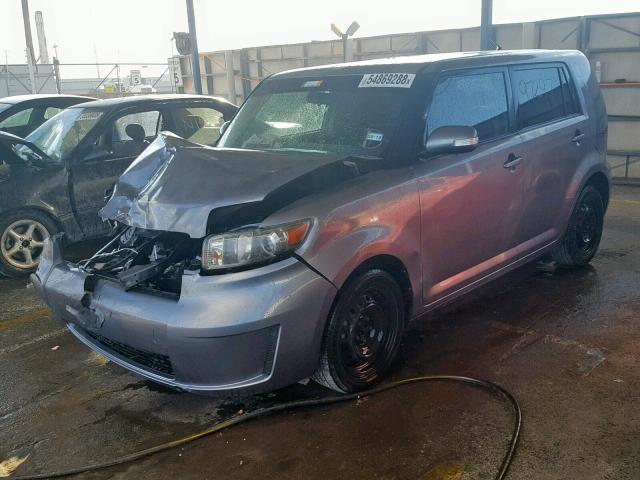 JTLKE50E891077343 - 2009 TOYOTA SCION XB 银色 照片 2