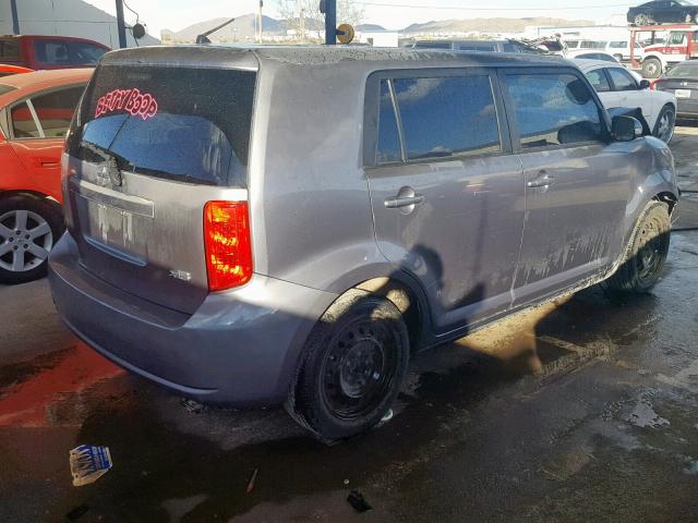 JTLKE50E891077343 - 2009 TOYOTA SCION XB 银色 照片 4