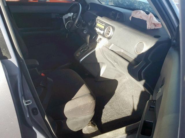 JTLKE50E891077343 - 2009 TOYOTA SCION XB 银色 照片 5