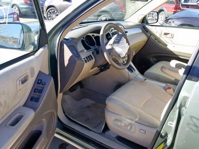 JTEEP21A360166344 - 2006 TOYOTA HIGHLANDER GRAY photo 9