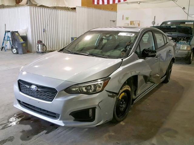 4S3GKAM65J3604754 - 2018 SUBARU IMPREZA SP SILVER photo 2