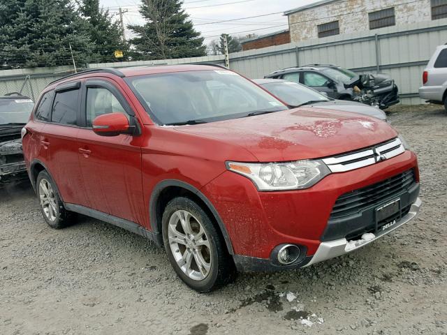 JA4AZ3A33FZ000822 - 2015 MITSUBISHI OUTLANDER RED photo 1