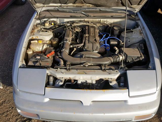 JN1HS36P5KW045425 - 1989 NISSAN 240SX SE SILVER photo 7