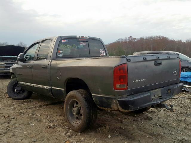 1D7KU28D23J567606 - 2003 DODGE RAM 2500 S Boz foto 3