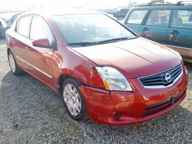 3N1AB6AP5CL736052 - 2012 NISSAN SENTRA 2.0 RED photo 1