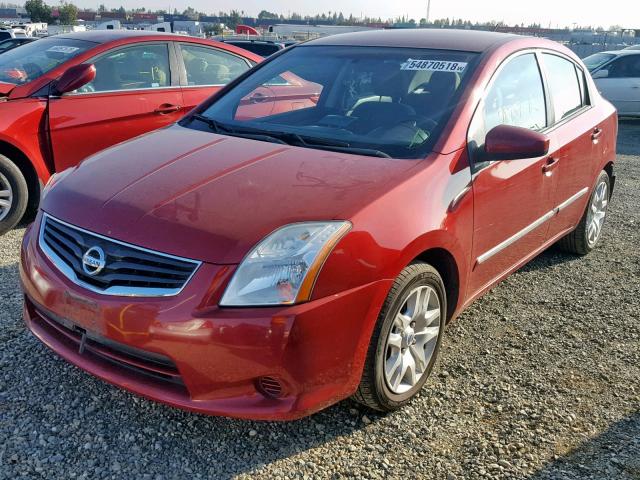 3N1AB6AP5CL736052 - 2012 NISSAN SENTRA 2.0 RED photo 2