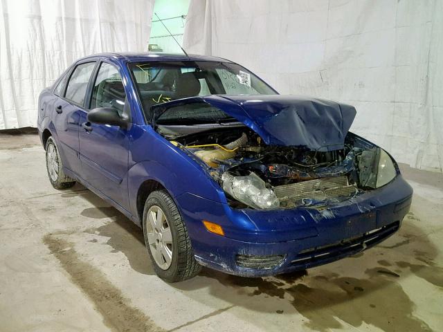 1FAFP34N36W247277 - 2006 FORD FOCUS ZX4 BLUE photo 1