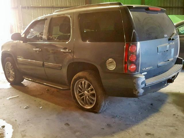 1GKFK63807J337530 - 2007 GMC YUKON DENA BLUE photo 3