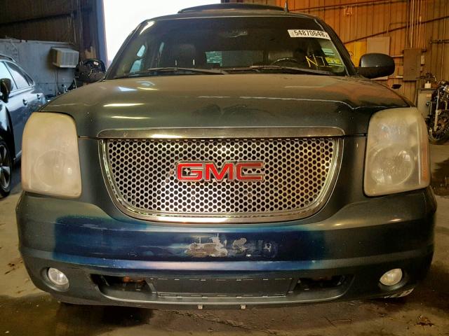 1GKFK63807J337530 - 2007 GMC YUKON DENA BLUE photo 9