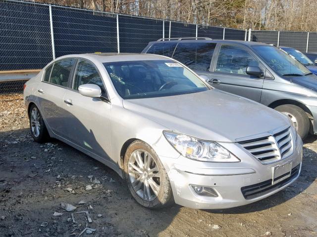 KMHGC46F29U047587 - 2009 HYUNDAI GENESIS 4. SILVER photo 1