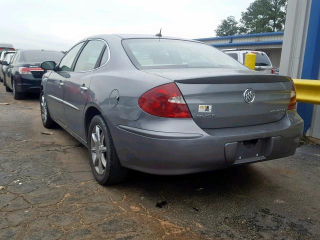 2G4WD582171151182 - 2007 BUICK LACROSSE C SILVER photo 3