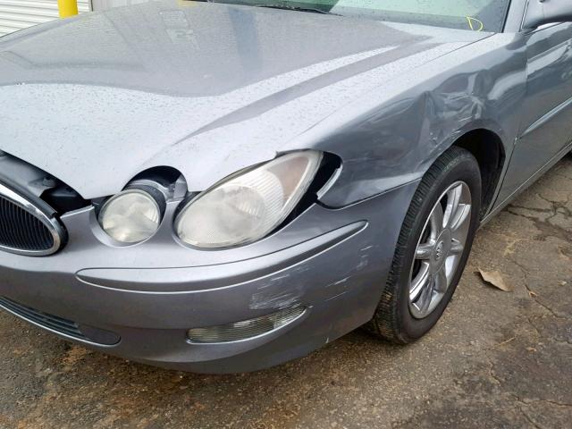 2G4WD582171151182 - 2007 BUICK LACROSSE C SILVER photo 9