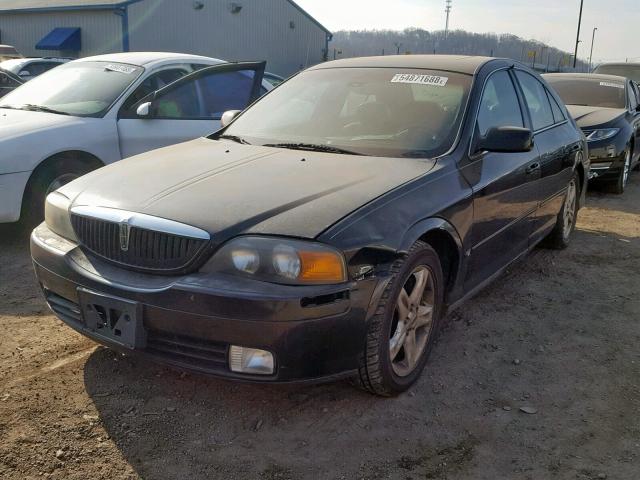 1LNHM87A7YY908944 - 2000 LINCOLN LS BLACK photo 2