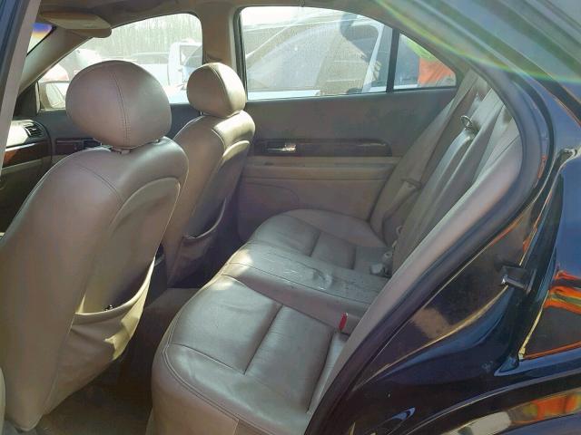 1LNHM87A7YY908944 - 2000 LINCOLN LS BLACK photo 6