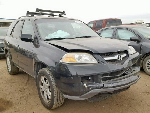 2HNYD18666H536679 - 2006 ACURA MDX TOURIN BLACK photo 1