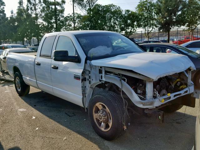 3D7KR28L29G527867 - 2009 DODGE RAM 2500 WHITE photo 1