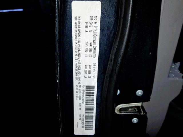 1B3HB28B67D407601 - 2007 DODGE CALIBER BLUE photo 10