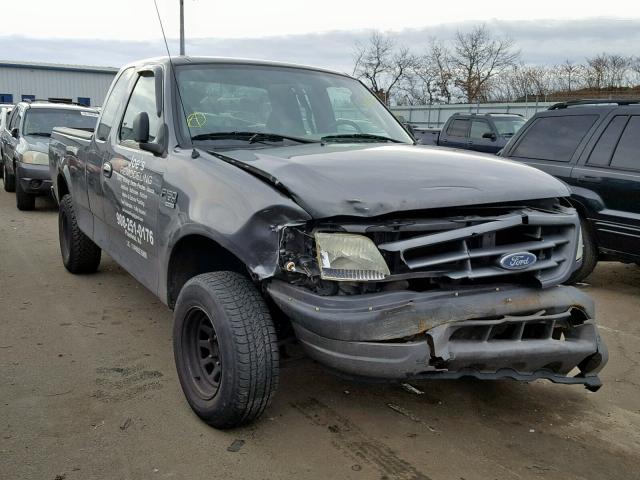 2FTRX18W14CA07829 - 2004 FORD F-150 HERI GRAY photo 1