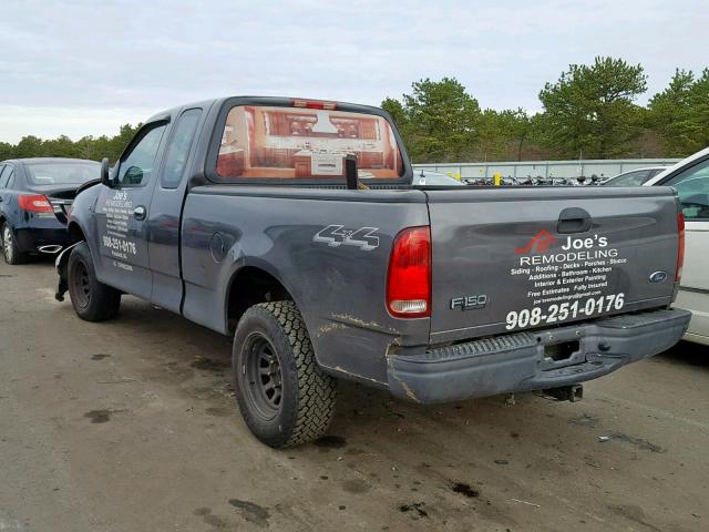 2FTRX18W14CA07829 - 2004 FORD F-150 HERI GRAY photo 3