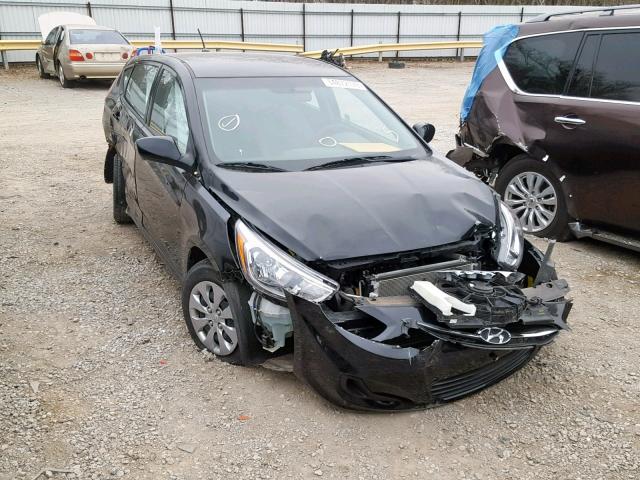 KMHCT5AE2GU275380 - 2016 HYUNDAI ACCENT SE BLACK photo 1