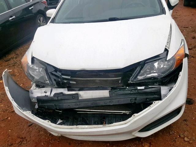 2HGFG3B86FH503063 - 2015 HONDA CIVIC EX WHITE photo 9