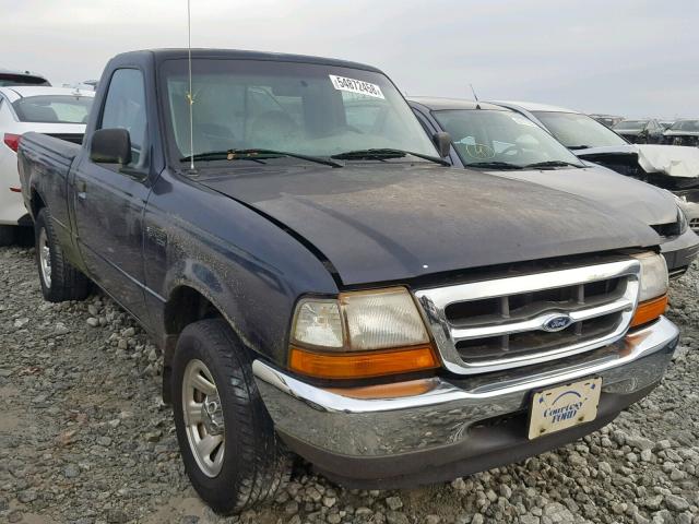 1FTYR10V7YPB05857 - 2000 FORD RANGER BLUE photo 1