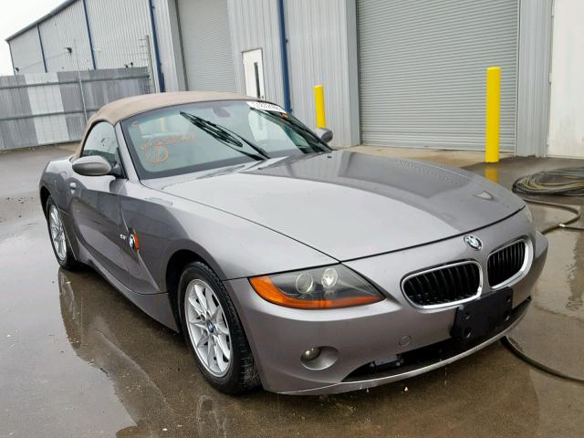 4USBT33584LS53364 - 2004 BMW Z4 2.5 GRAY photo 1