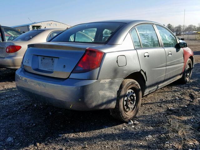 1G8AJ52F94Z161846 - 2004 SATURN ION LEVEL GRAY photo 4