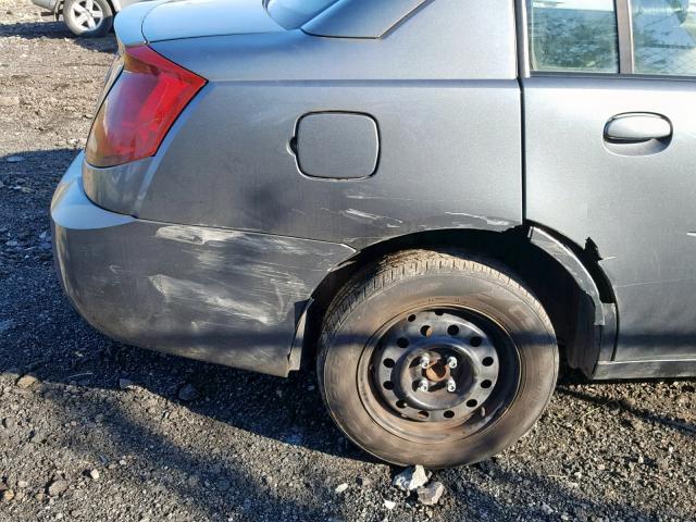 1G8AJ52F94Z161846 - 2004 SATURN ION LEVEL GRAY photo 9