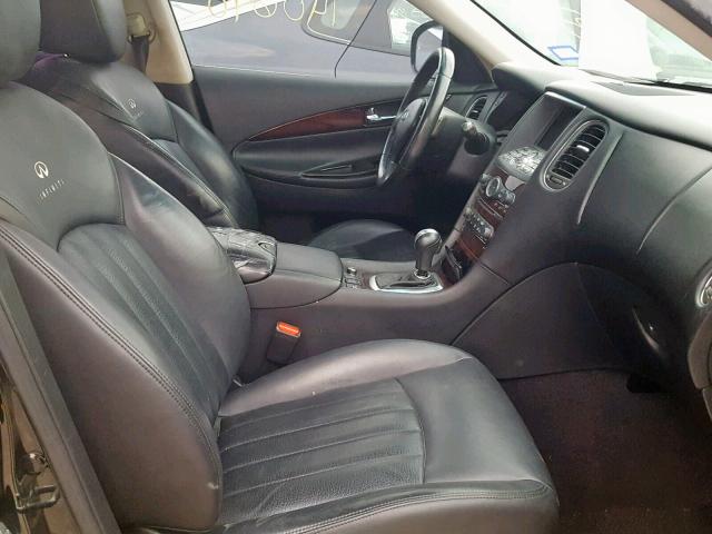 JN1AJ0HP4BM801340 - 2011 INFINITI EX35 BASE BLACK photo 5