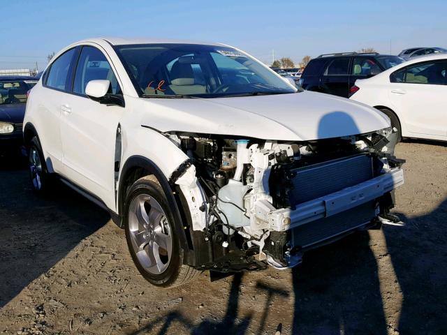 3CZRU5H35JM716912 - 2018 HONDA HR-V LX WHITE photo 1