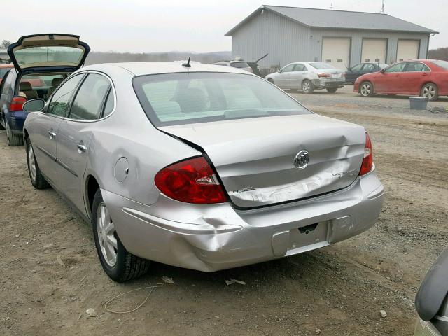 2G4WC582961217771 - 2006 BUICK LACROSSE C SILVER photo 3