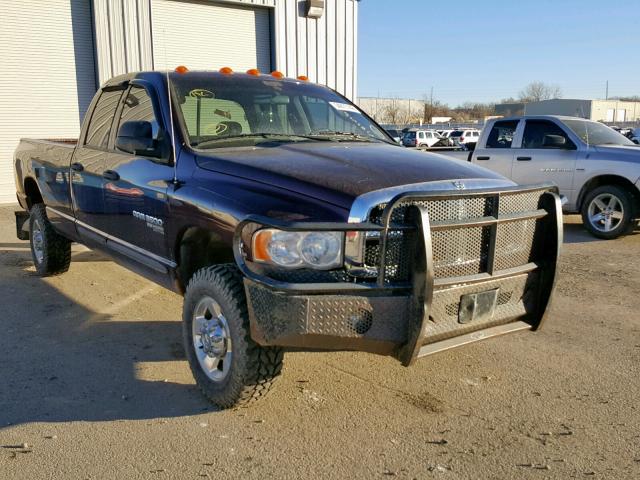 3D7LS38C95G823414 - 2005 DODGE RAM 3500 S BURGUNDY photo 1