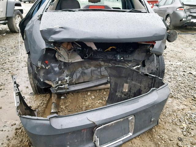 1G1ZH57B894157746 - 2009 CHEVROLET MALIBU 1LT 灰色 照片 9