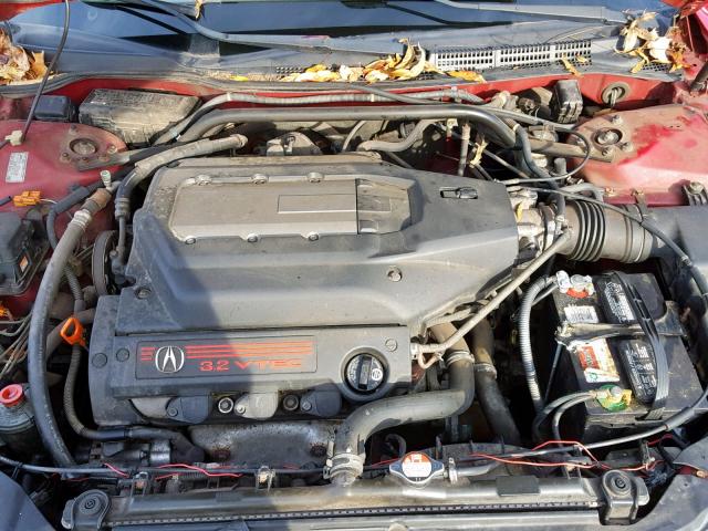 19UYA42611A013832 - 2001 ACURA 3.2CL TYPE RED photo 7