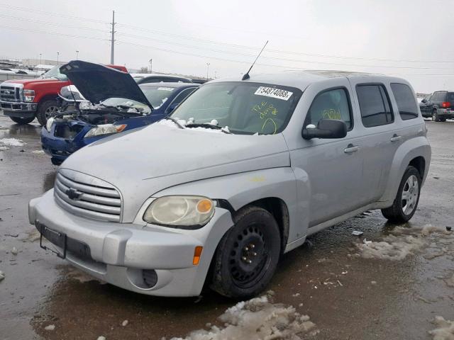 3GNBAADB3AS503823 - 2010 CHEVROLET HHR LS Plata foto 2