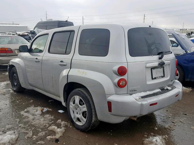 3GNBAADB3AS503823 - 2010 CHEVROLET HHR LS Plata foto 3
