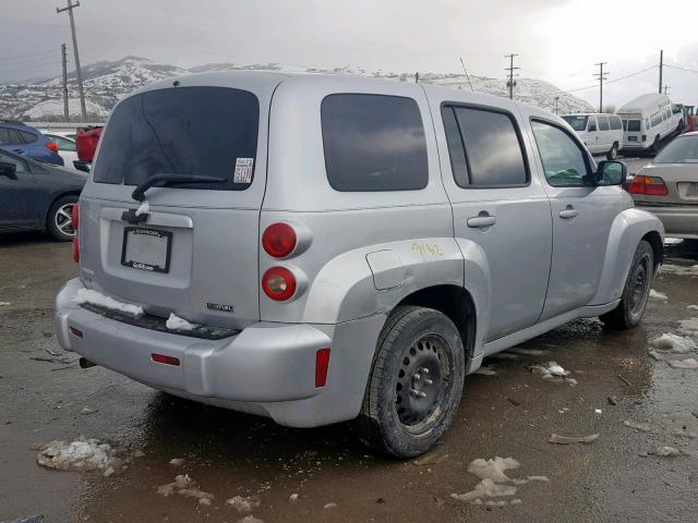 3GNBAADB3AS503823 - 2010 CHEVROLET HHR LS Plata foto 4