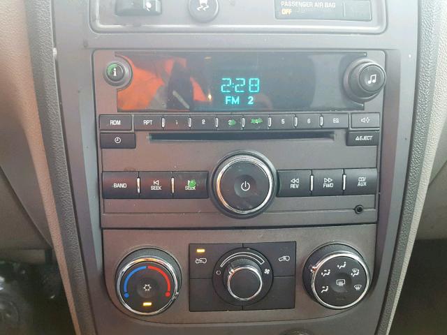 3GNBAADB3AS503823 - 2010 CHEVROLET HHR LS Plata foto 9