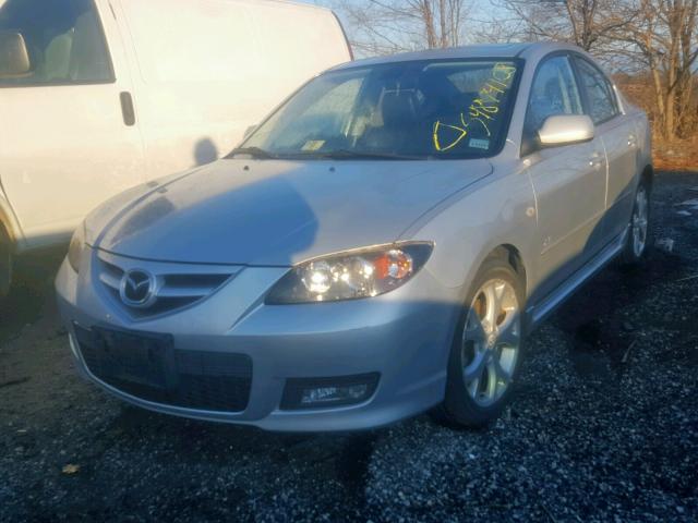 JM1BK324171678023 - 2007 MAZDA 3 S SILVER photo 2