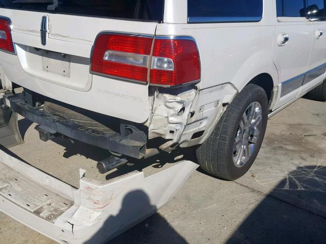 5LMFU28559LJ00528 - 2009 LINCOLN NAVIGATOR Ağ foto 9
