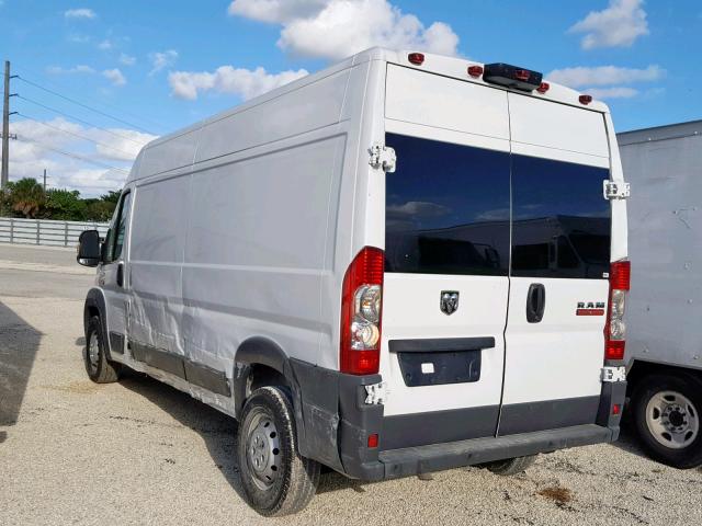 3C6TRVDG2JE114993 - 2018 RAM PROMASTER 白色 照片 3