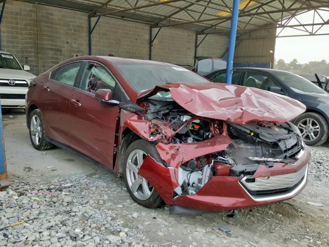 1G1RA6S57HU154881 - 2017 CHEVROLET VOLT LT RED photo 1