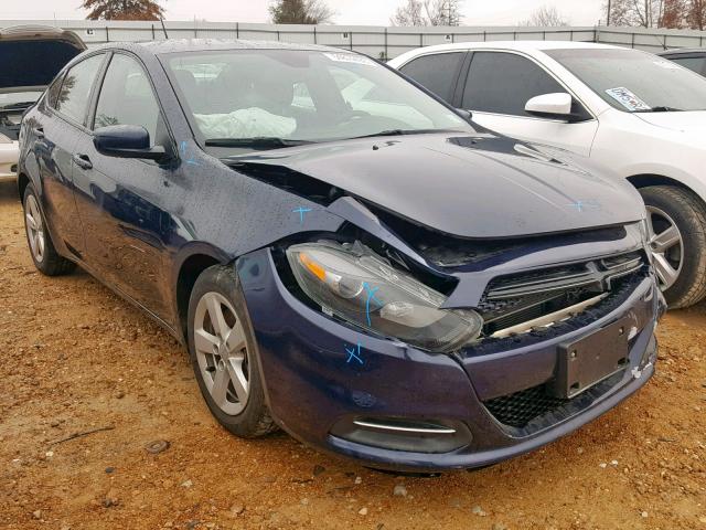 1C3CDFBB0GD667662 - 2016 DODGE DART SXT BLUE photo 1