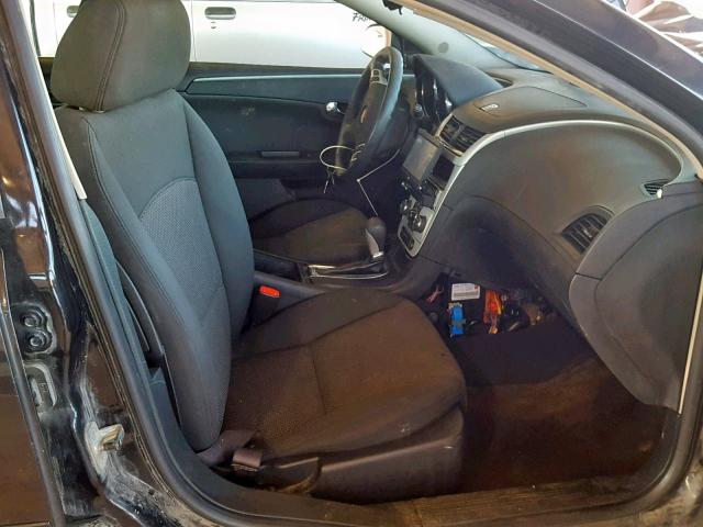 1G1ZH57B49F102778 - 2009 CHEVROLET MALIBU 1LT BLACK photo 5