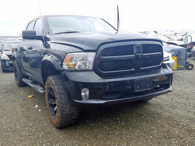 1C6RR7KT0GS125969 - 2016 DODGE 1500 BLACK photo 1