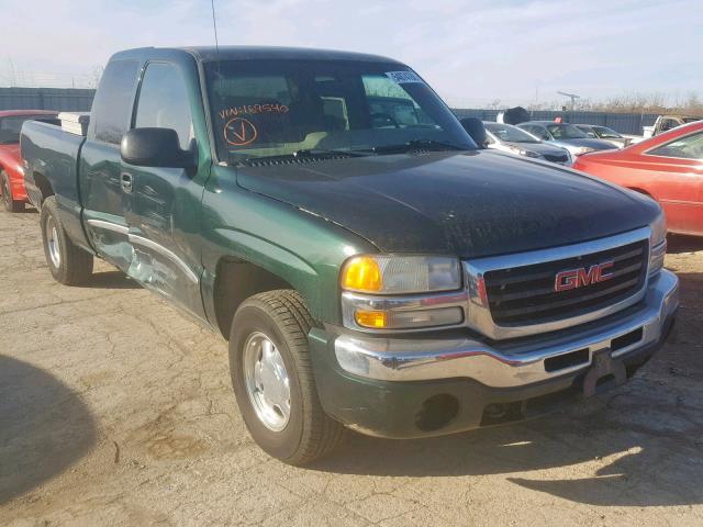 1GTEK19T43Z169540 - 2003 GMC NEW SIERRA GREEN photo 1