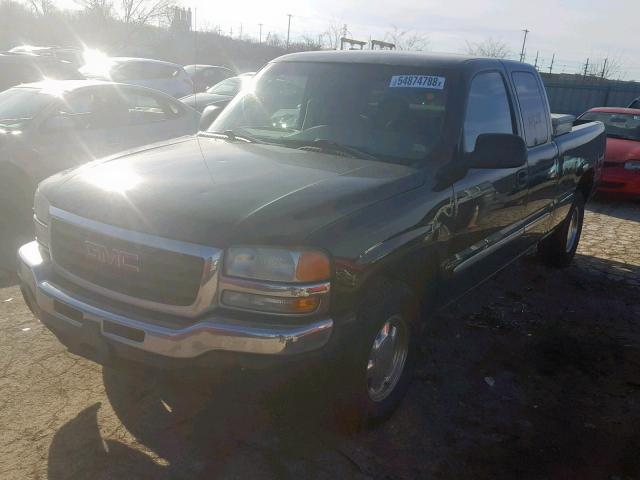 1GTEK19T43Z169540 - 2003 GMC NEW SIERRA GREEN photo 2